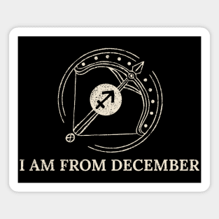 Born in December – Sagittarius Zodiac Design Magnet
